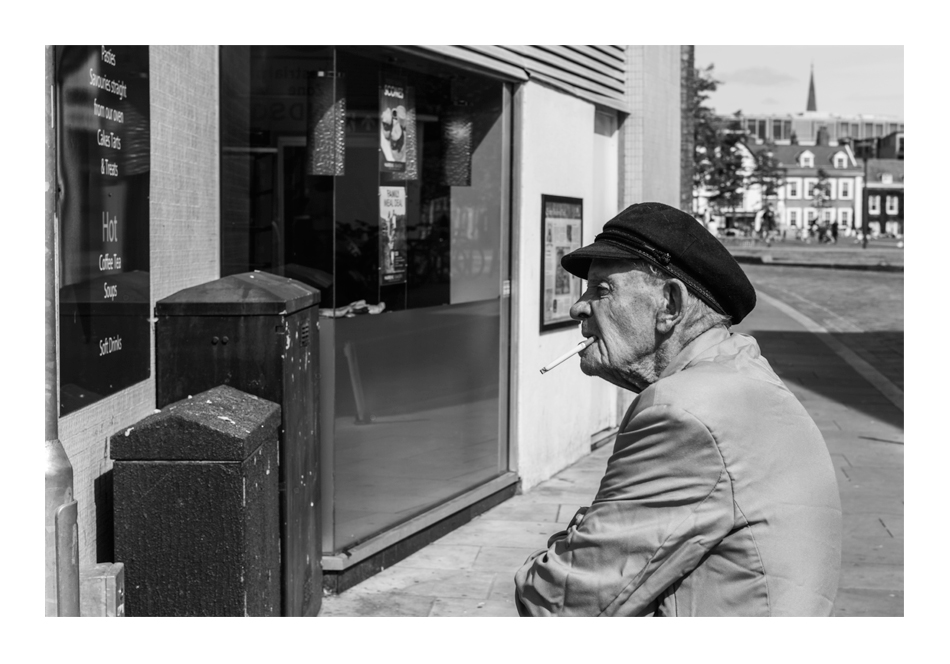 Man with cigarette