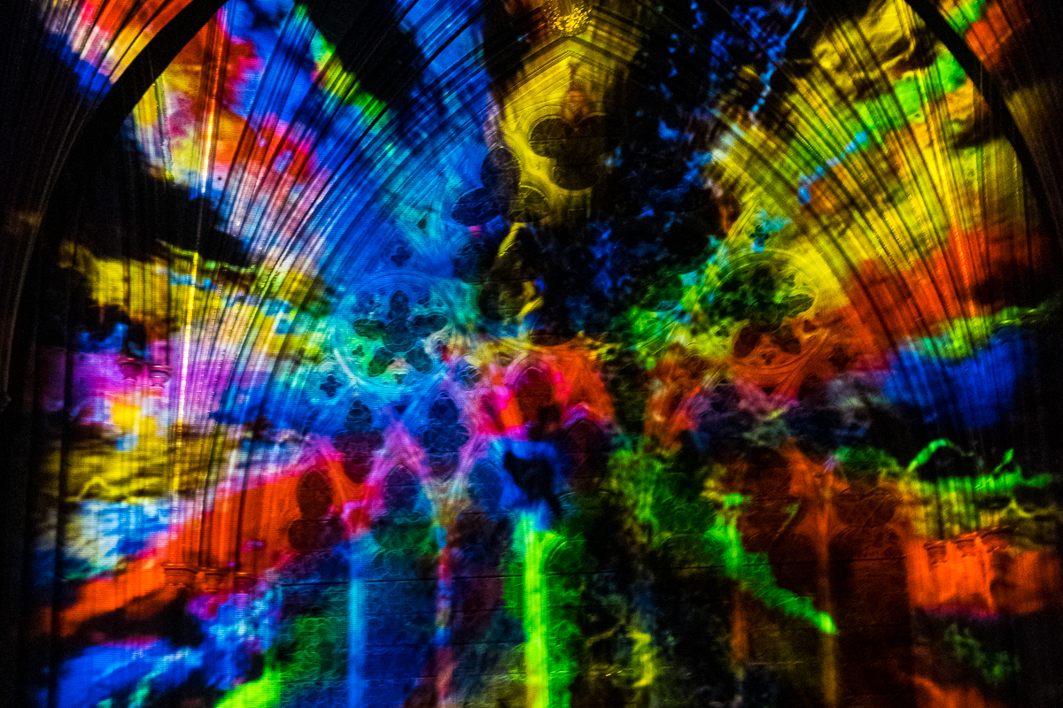 Space: Light and Sound Show – Exeter Cathedral